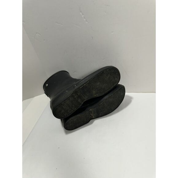 Sperry Top Sider Rain Boot Black Rubber Boots Size 11 M Women’s Waterproof - Picture 9 of 9